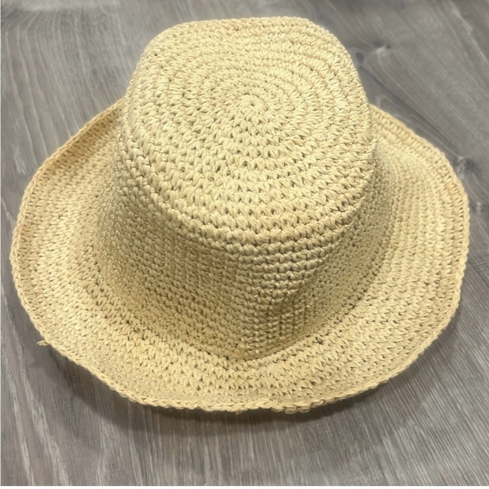 Madewell Tan Woven Hat